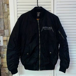 Male bomber jacket
